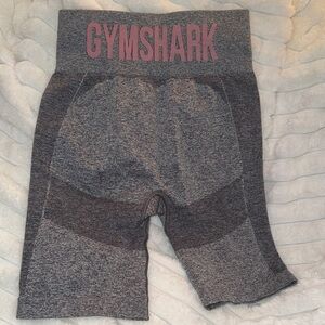 Gymshark Heather Gray High-Waisted Shorts